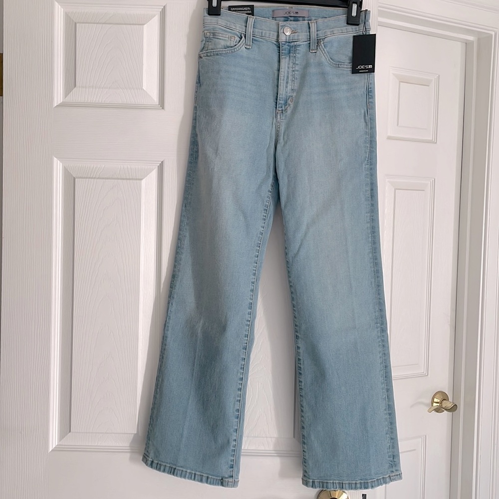 Joe’s Wide leg high rise crop Jean